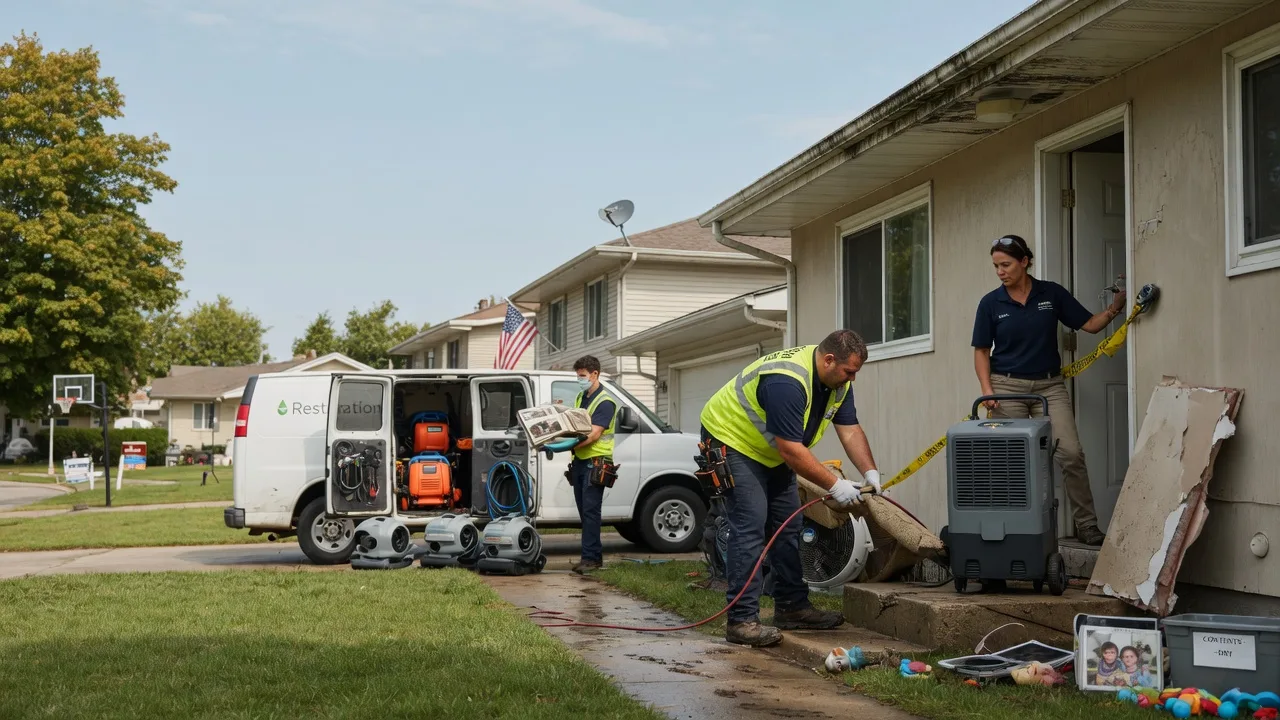 Water Damage Restoration in Moffett, OK near me